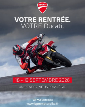 Venez profiter des Offres de Rentrée de Ducati Tours